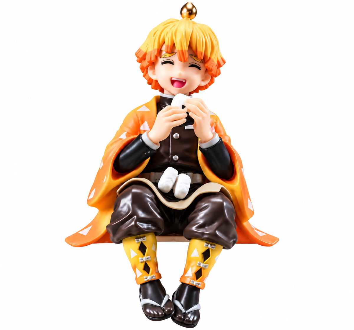 Demon Slayer Zenitsu Sitting Figure – 12cm