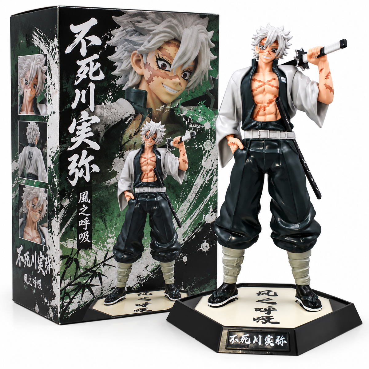 Demon Slayer Sanemi Shinazugawa Figure – 30cm