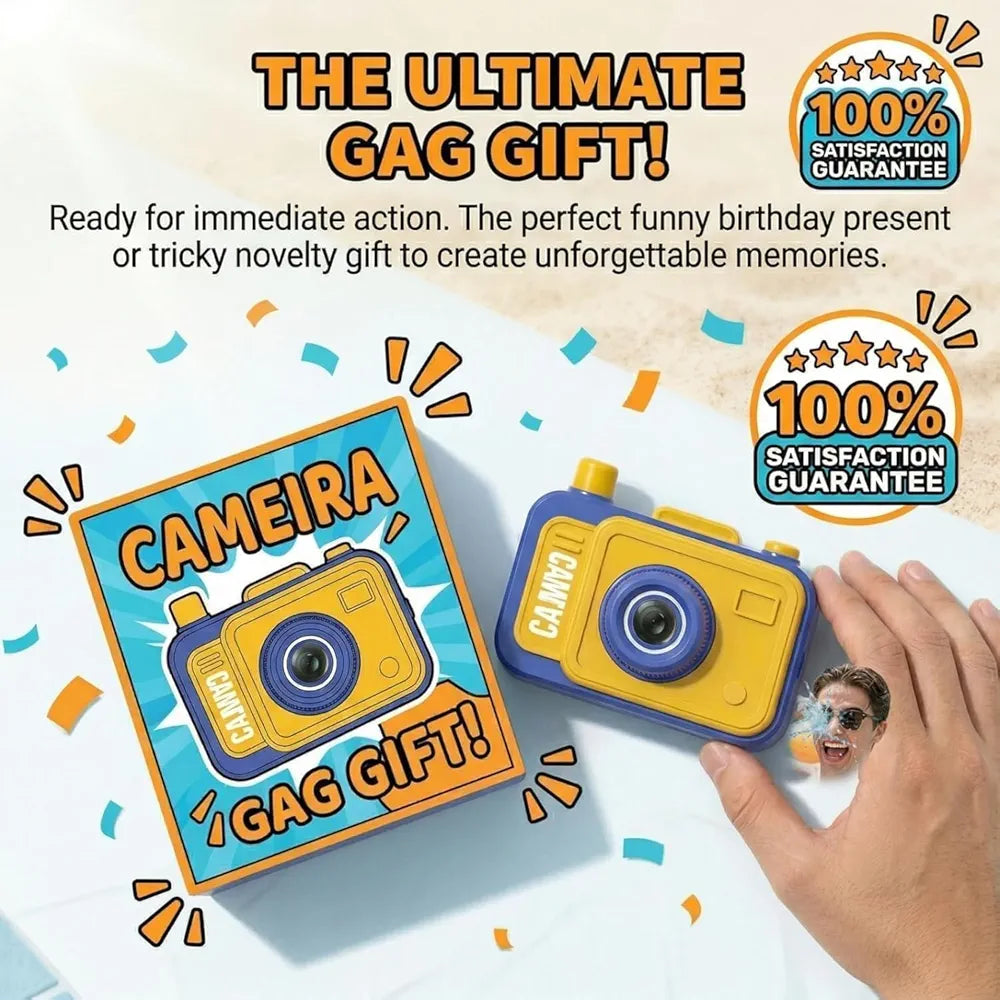 Prank Squirt Camera – Water Spray Gag Gift