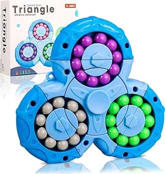 Magic Rotating Bead Puzzle – 3-Disc Spinner Brain Teaser