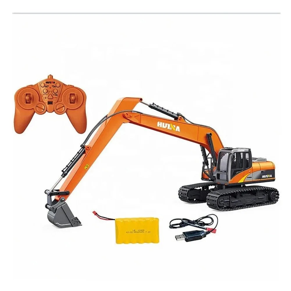 Huina 1:14 RC Long-Reach Excavator – Professional Remote Control Construction Vehicle