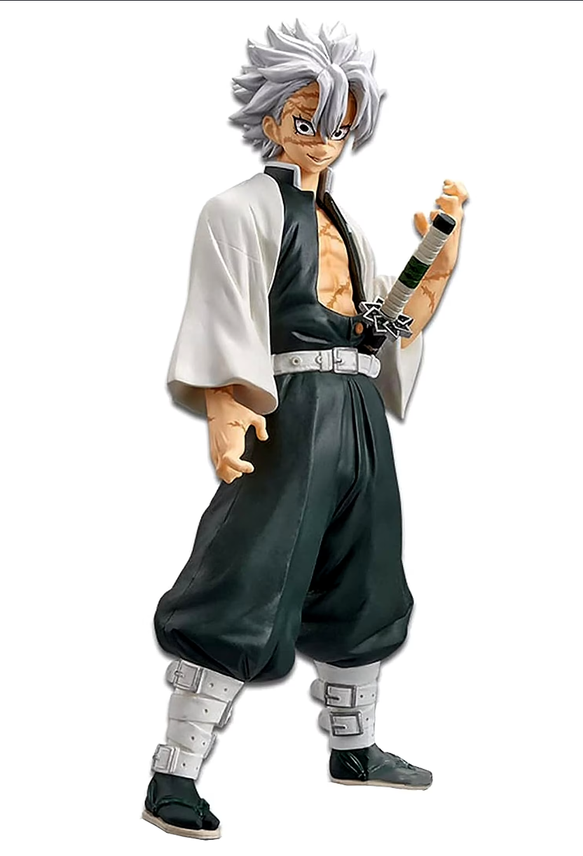 Demon Slayer Sanemi Shinazugawa Wind Hashira Figure – 15cm