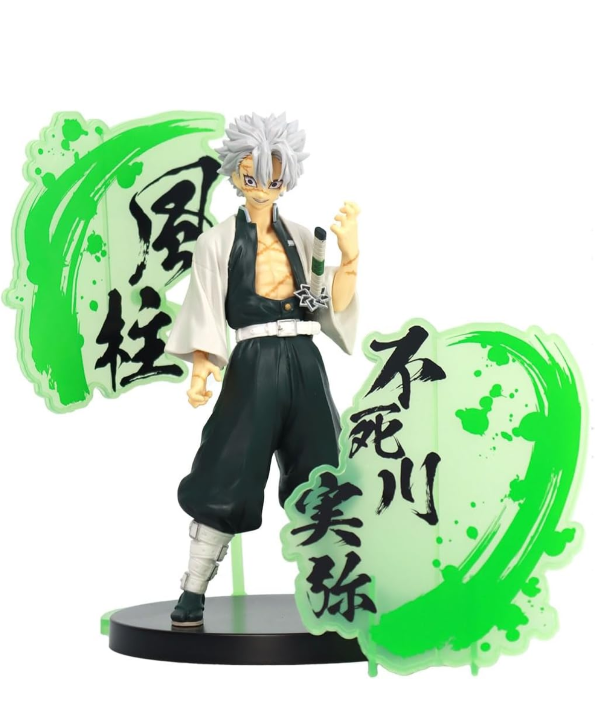 Demon Slayer Sanemi Shinazugawa Wind Hashira Figure – 15cm