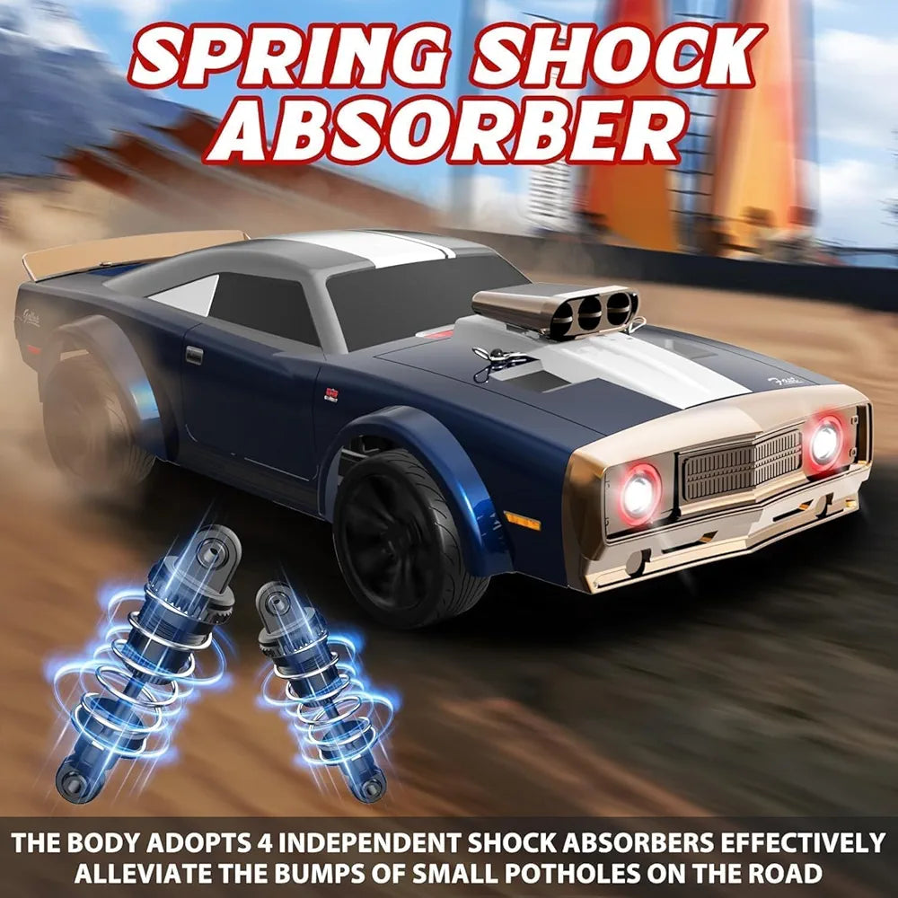 Hurricane 4WD Retro Muscle Drift RC Car