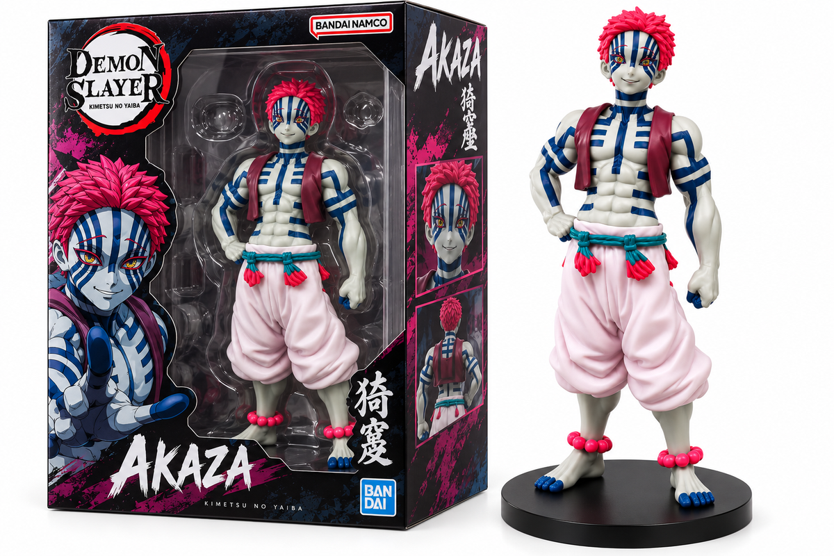 Demon Slayer Akaza Figurine – 15cm