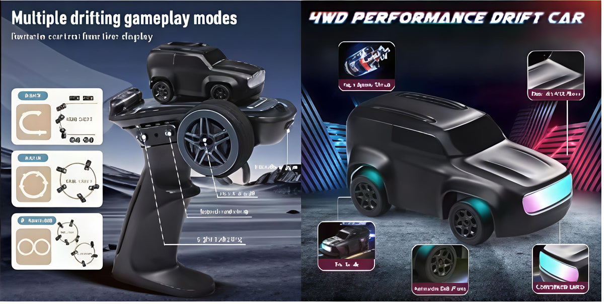 Desktop Drift RC Car 1:64 Scale - image 4