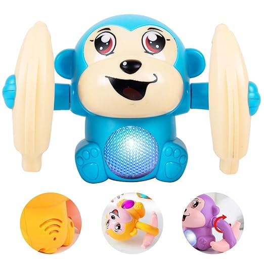 Musical Crawling Monkey Toy