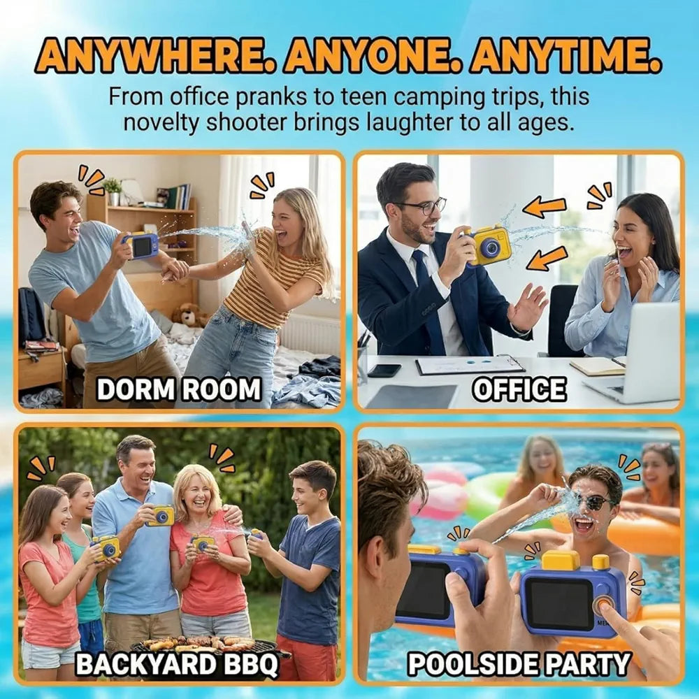 Prank Squirt Camera – Water Spray Gag Gift