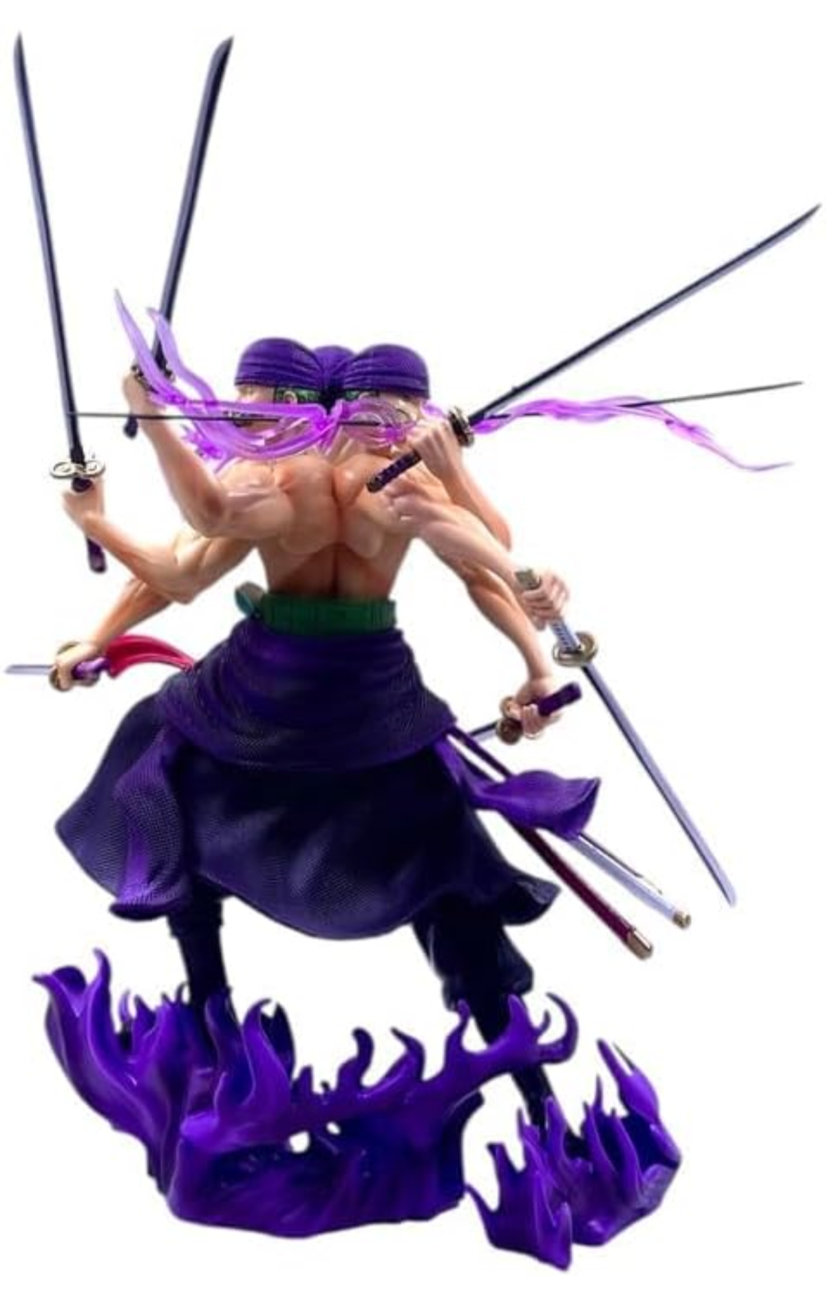 One Piece Zoro Asura Three-Head Figure – 30cm