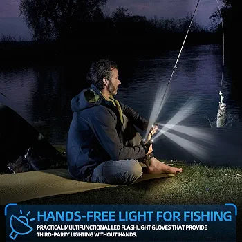 LED Flashlight Gloves (1 Pair)