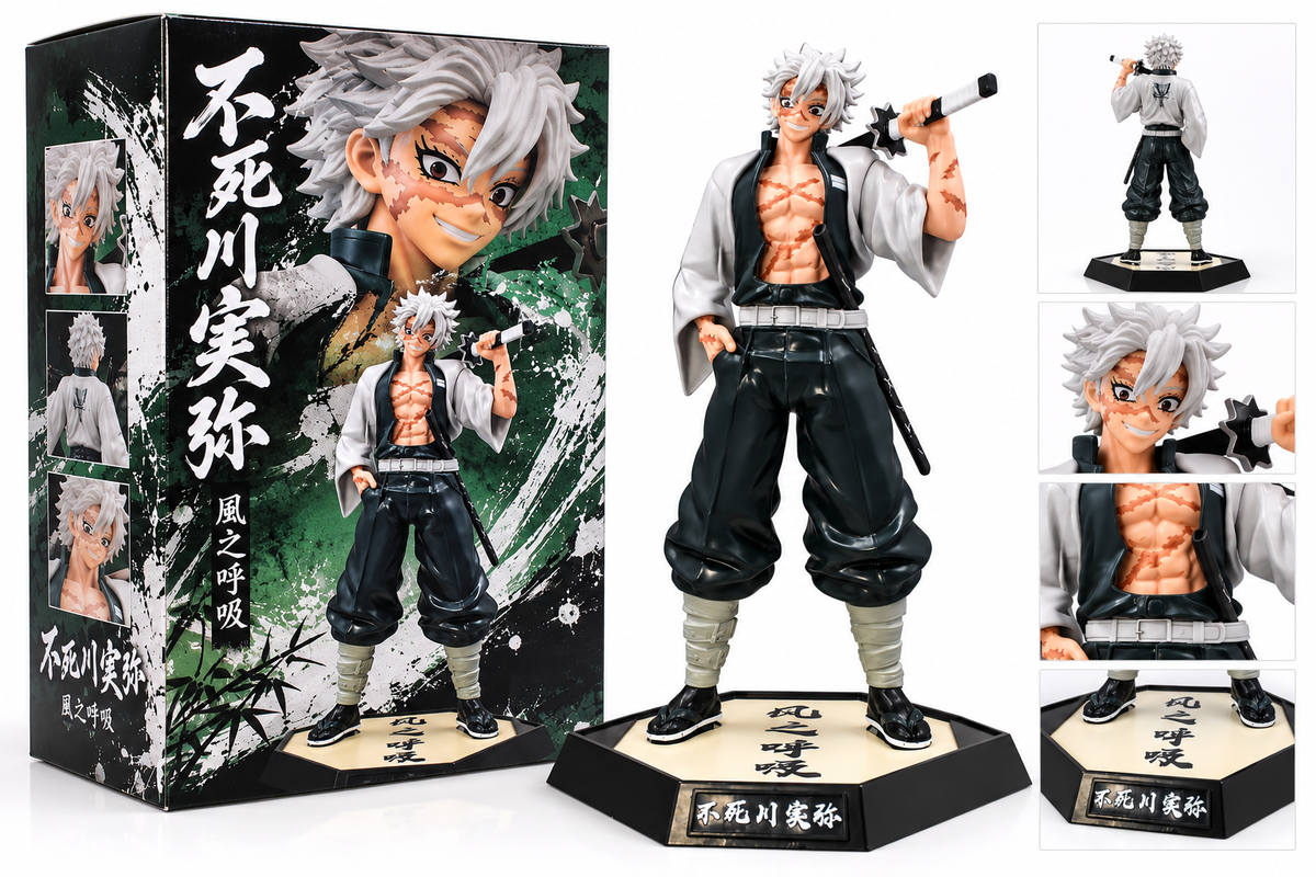 Demon Slayer Sanemi Shinazugawa Figure – 30cm