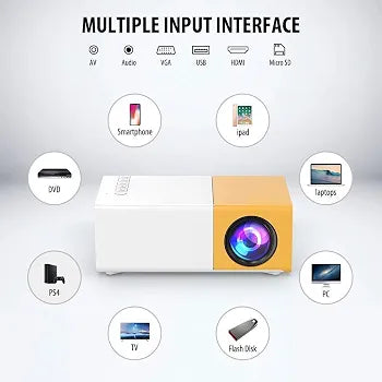 Mini Portable LED Projector