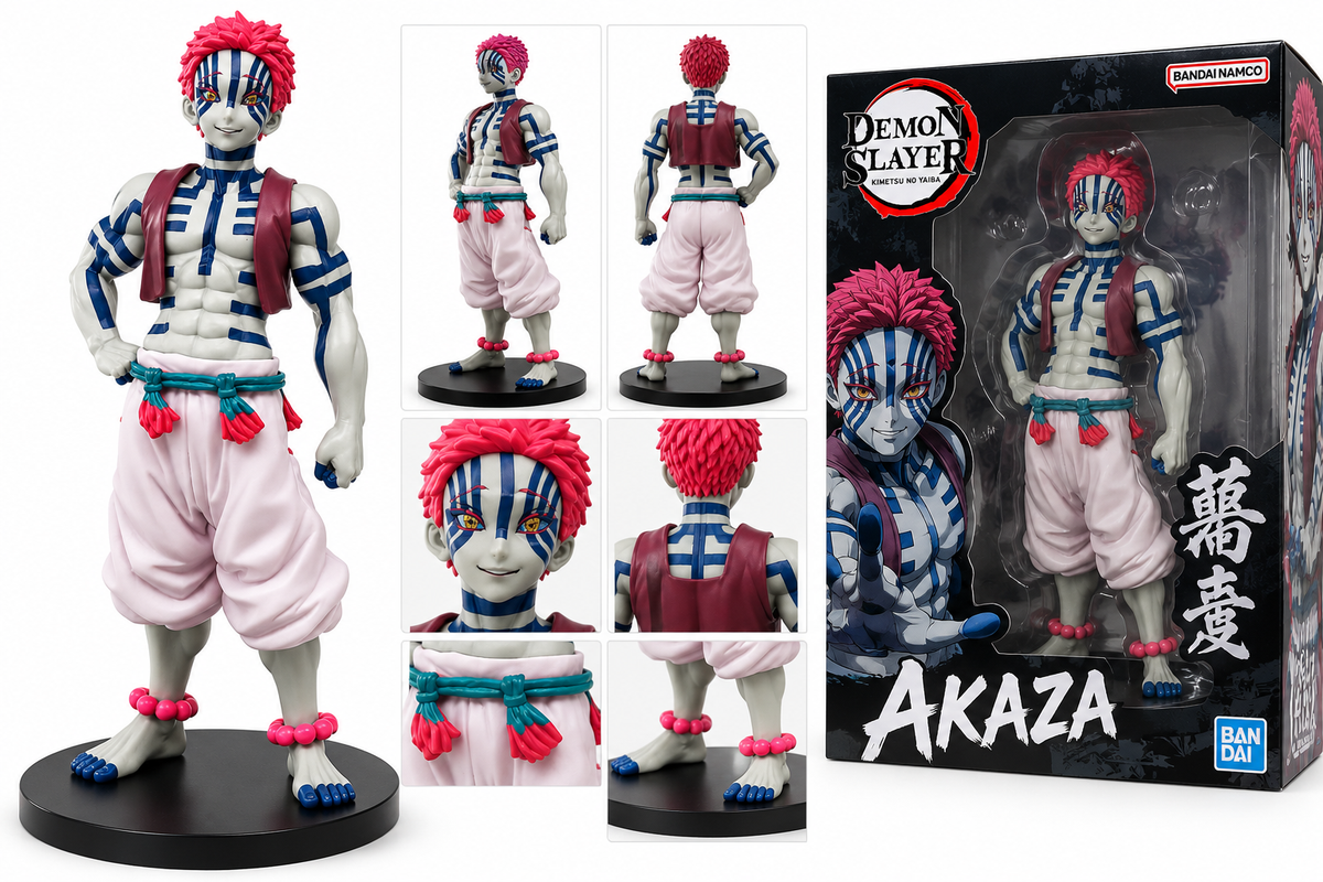 Demon Slayer Akaza Figurine – 15cm