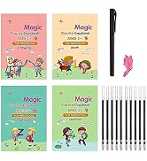 Magic Practice Copybook Set – Reusable (4 Books)