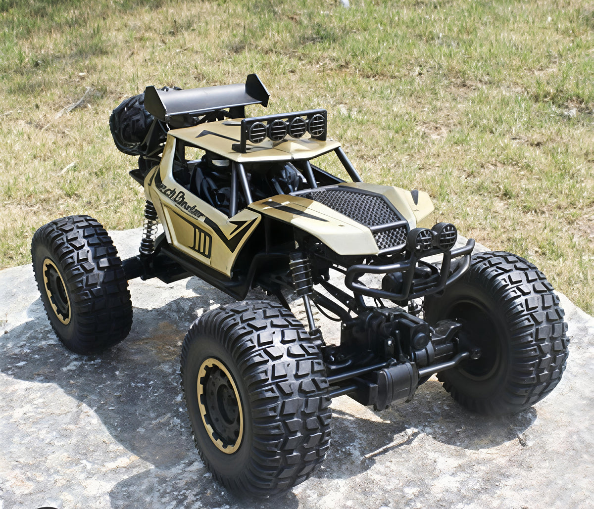 Kaby Moka Rock Explorer RC Rock Crawler – 7 Function, Smoke & Music (Multicolour)