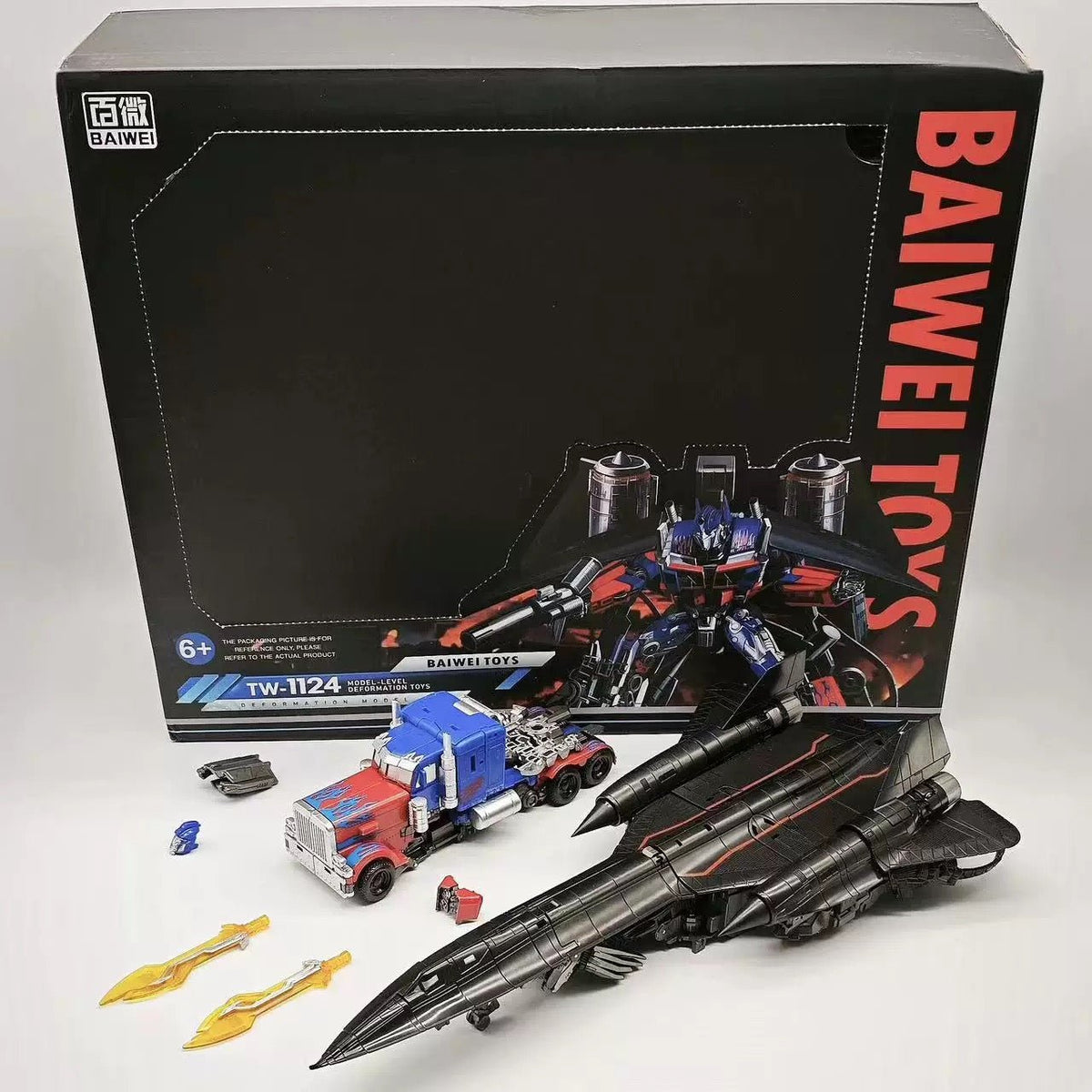 TW-1124 Jetpower Star Leader – Truck to Jet Transforming Robot