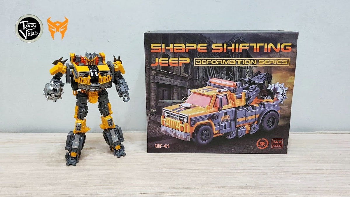 QT-01 Shape Shifting Warrior – Tow Truck Robot