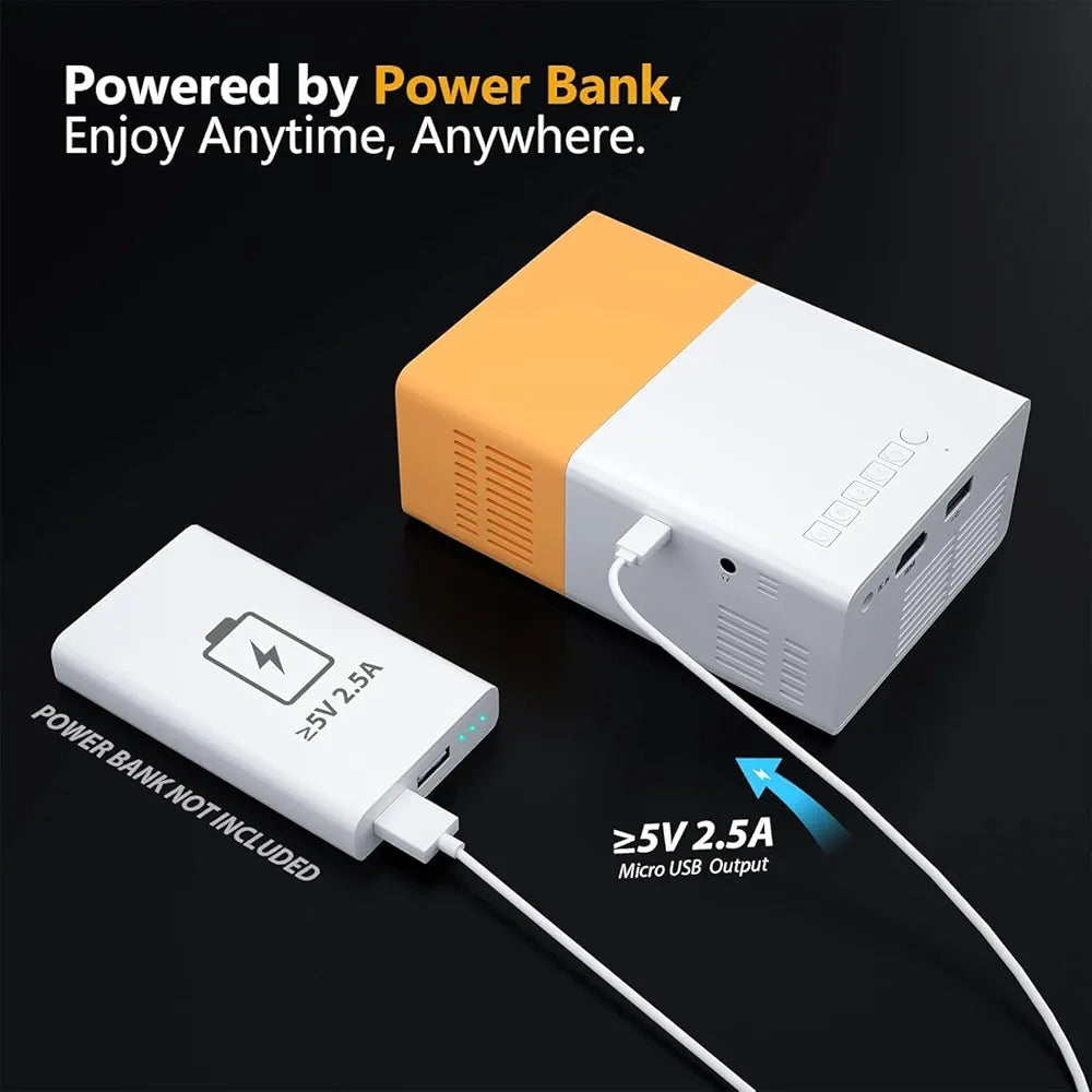 Mini Portable LED Projector