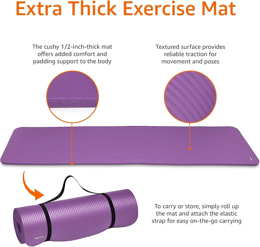 Anti-Slip Yoga & Exercise Mat