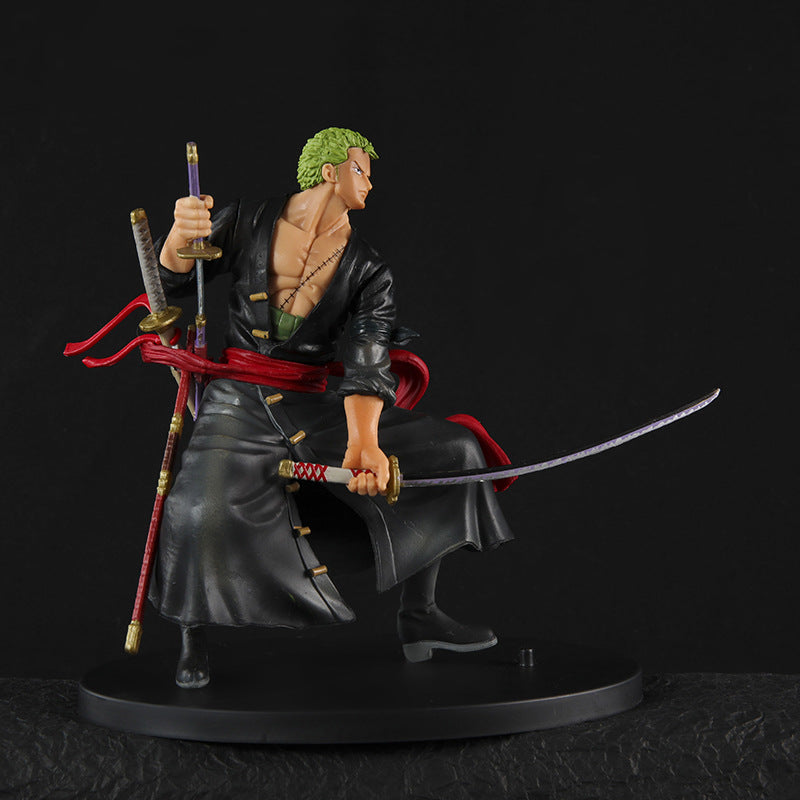 One Piece Zoro Three Sword Style Figure – 17cm