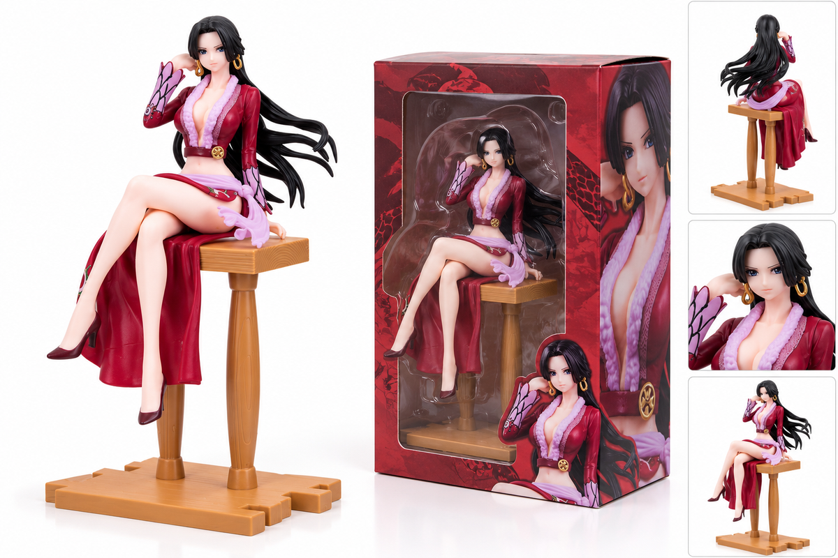 One Piece Boa Hancock Sitting Figure – 16cm
