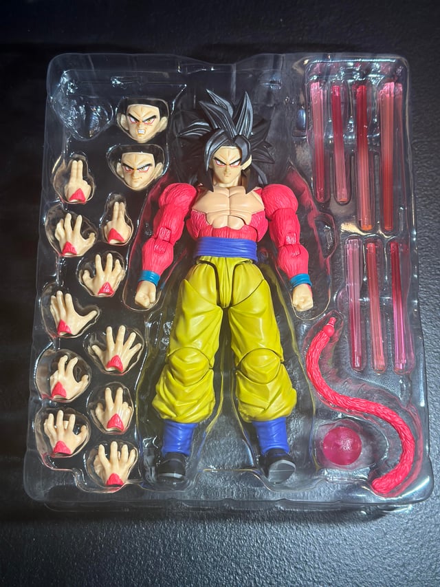 Dragon Ball Super Saiyan 4 Goku articulated figure