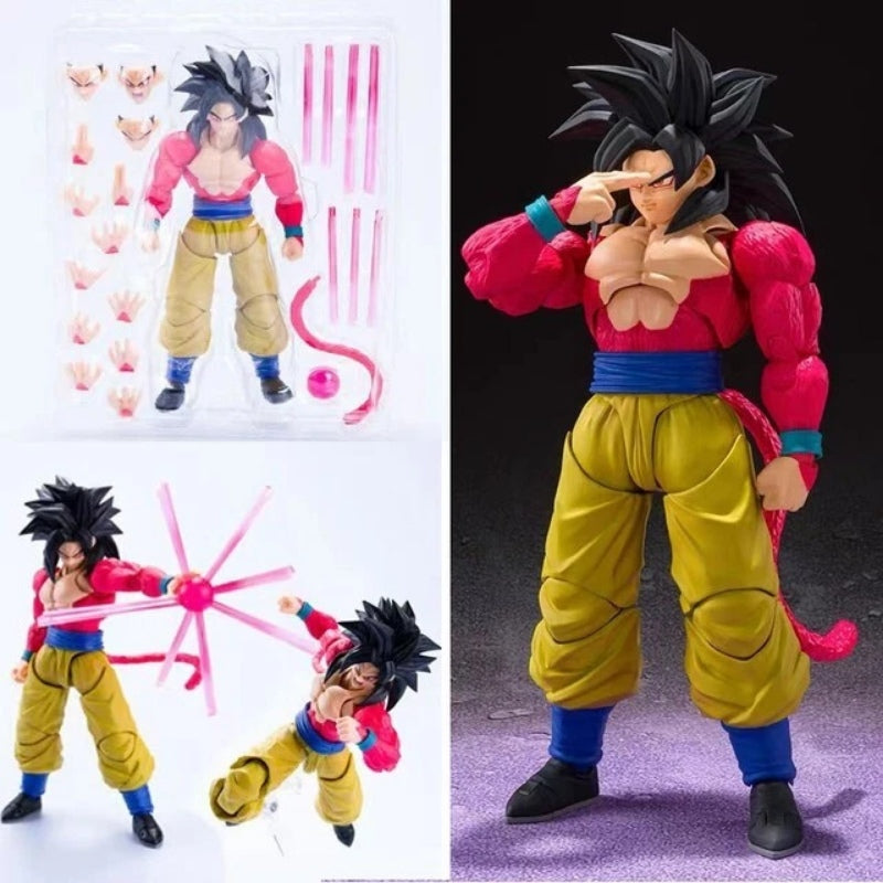 Dragon Ball Super Saiyan 4 Goku articulated figure